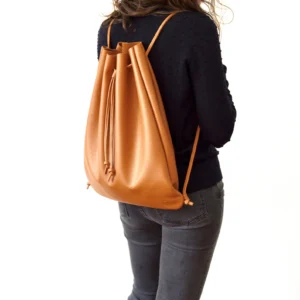 Alternative view of Leather Backpack " Roomy " - several colors