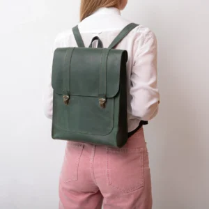Alternative view of Leather backpack Women,Travel Rucksack Leather