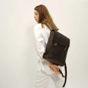 Leather backpack Women,Travel Rucksack Leather