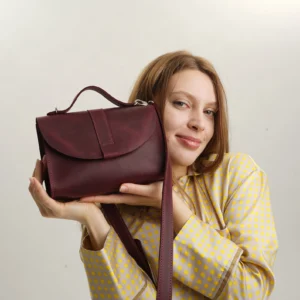 Leather Crossbody Bag Women