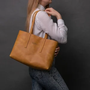 Leather Tote Bag,Women Tote Leather,Laptop Leather tote