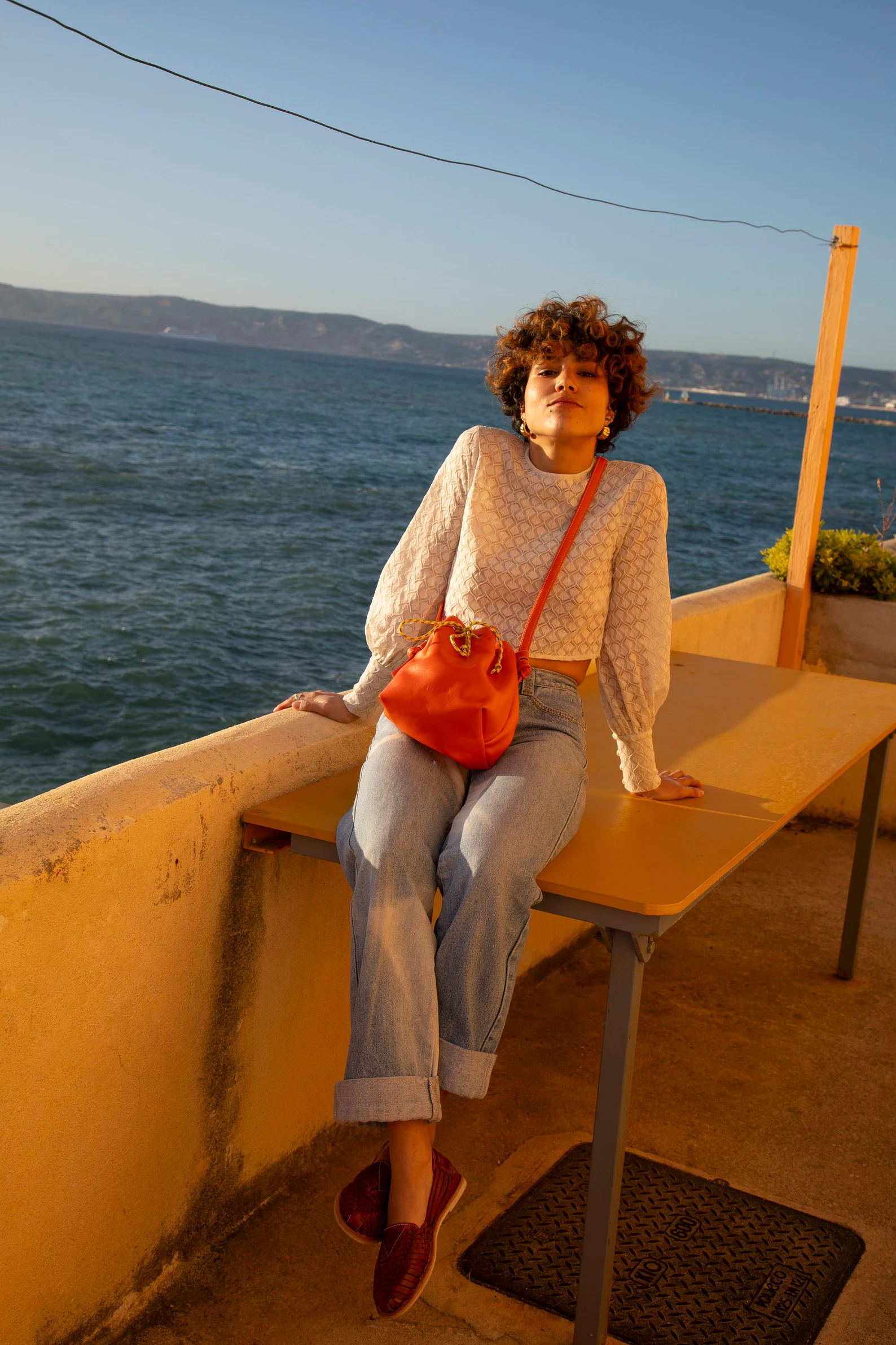 Bag seal "Giselle" - Orange Color - Image 5