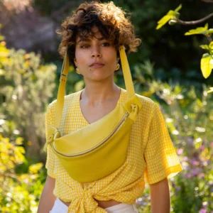 Alternative view of Leather fanny pack for women