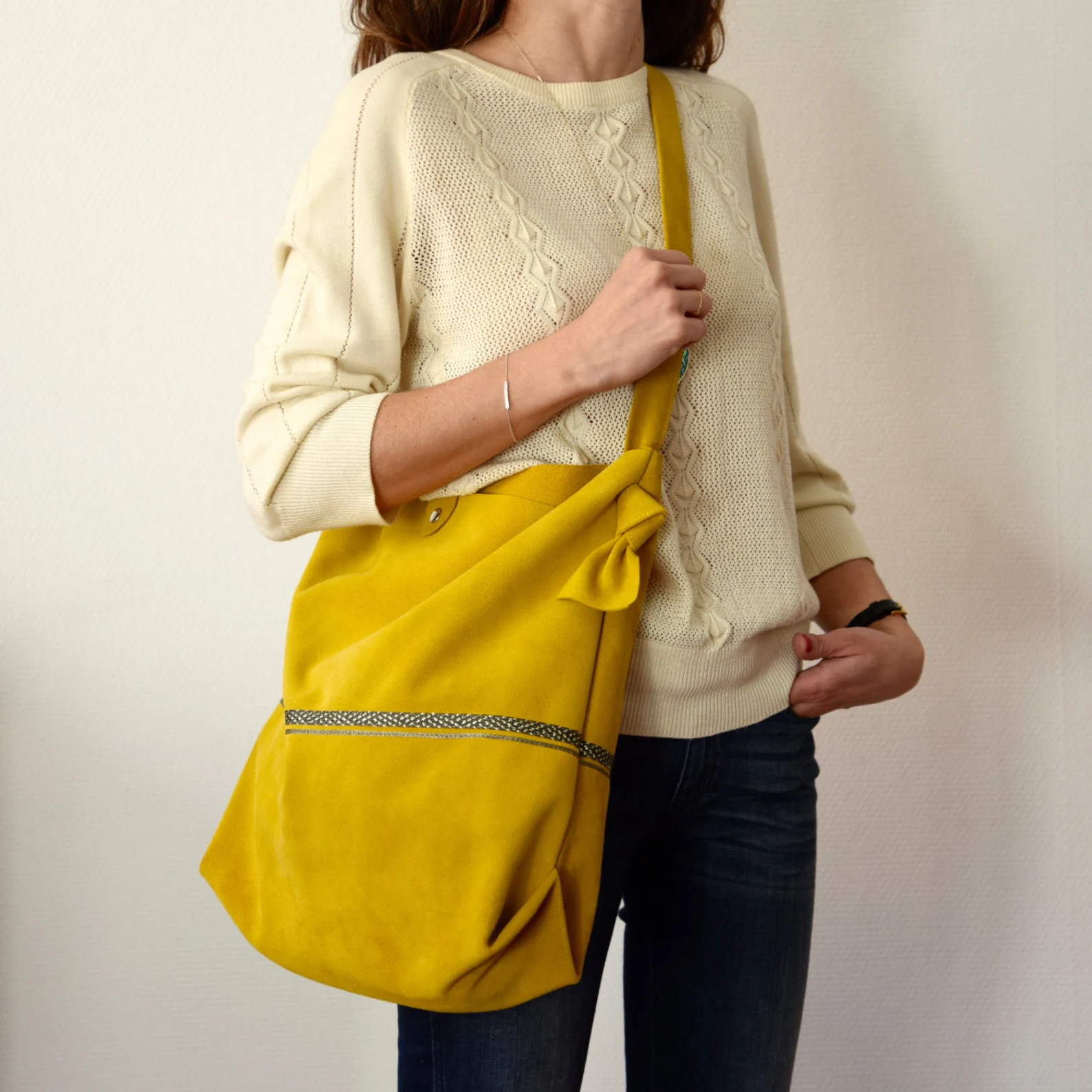 Bonnie Medium capsule Camel - Ajustable - Image 3