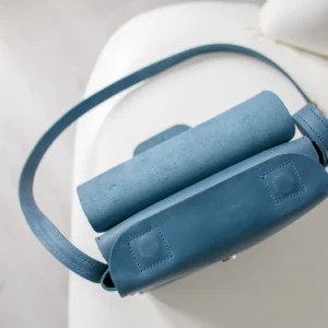 Alternative view of Purple Leather Crossbody Bag Women Shoulder Bag Mini Bag