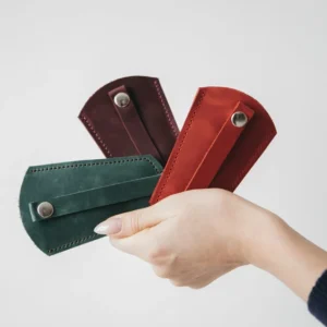 Leather key holder,keychain, key pouch