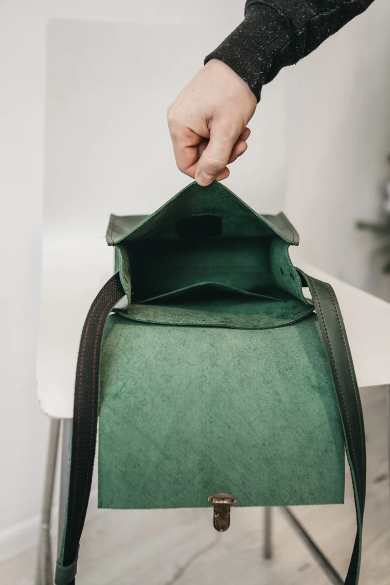 Leather Crossbody Bag Women Shoulder Bag Mini Bag Cross Body - Image 6