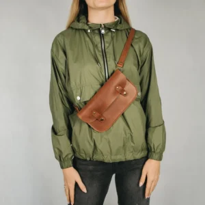 Leather Belt Bag Leather Fanny Pack Crossbody Bag