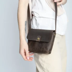 Leather crossbody bag,leather handbag,Women city Bag,Cute Leather Purse
